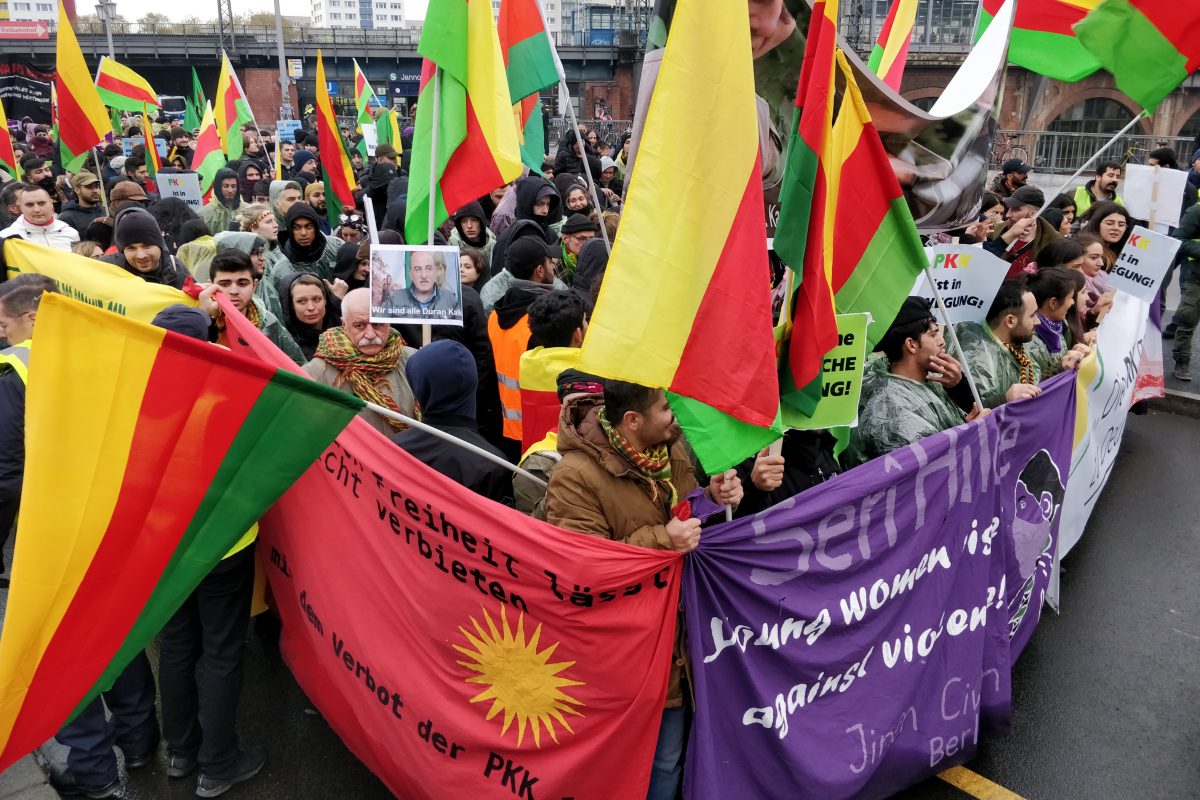 PKK Demonstration Berlin